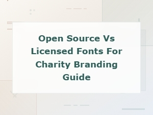 Open Source vs Licensed Fonts for Charity Branding Guide
